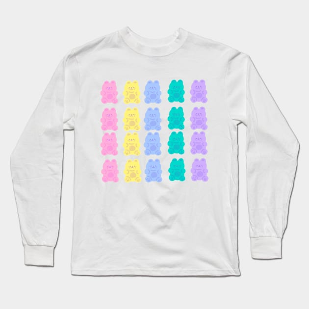 Gummy bear Long Sleeve T-Shirt by Qwerty